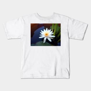 water lily Kids T-Shirt